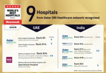 애스터 DM 헬스케어의 9개 병원, 뉴스위크의 2024년 세계 최고의 병원 목록에 선정